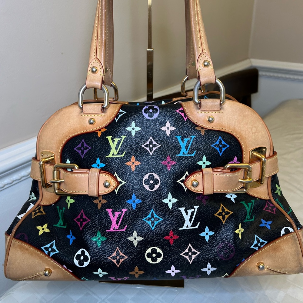 Louis Vuitton Murakami Claudia Monogram Handbag - Picture 2 of 6